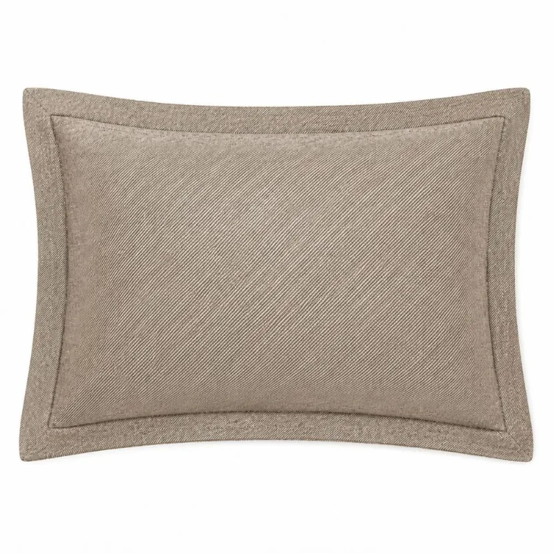 Porta Travesseiro Com Aba Harmonia 50x70cm Realce Premium - Areia