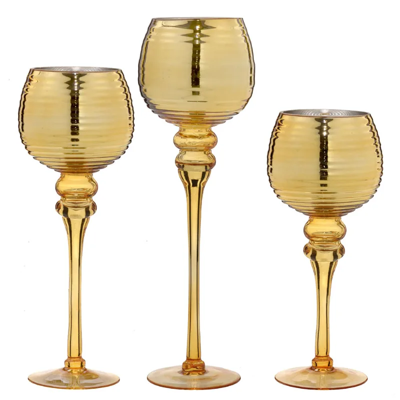 JOGO 3 CANDELABROS