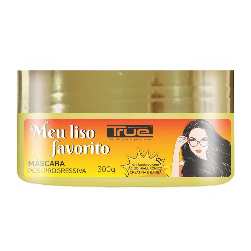 Máscara Pós Progressiva - True - Meu Liso Favorito