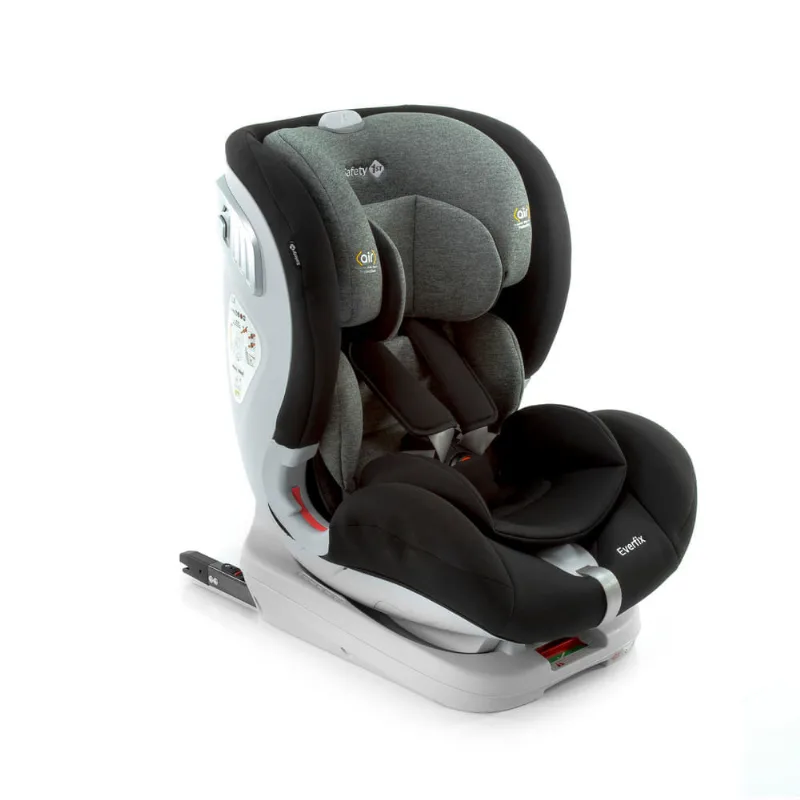 Cadeirinha Everfix com Isofix 0 a 25kg Safety 1st - Foggy Black