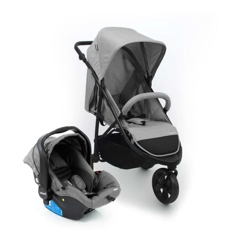 Travel System Collina Duo Infanti Grey