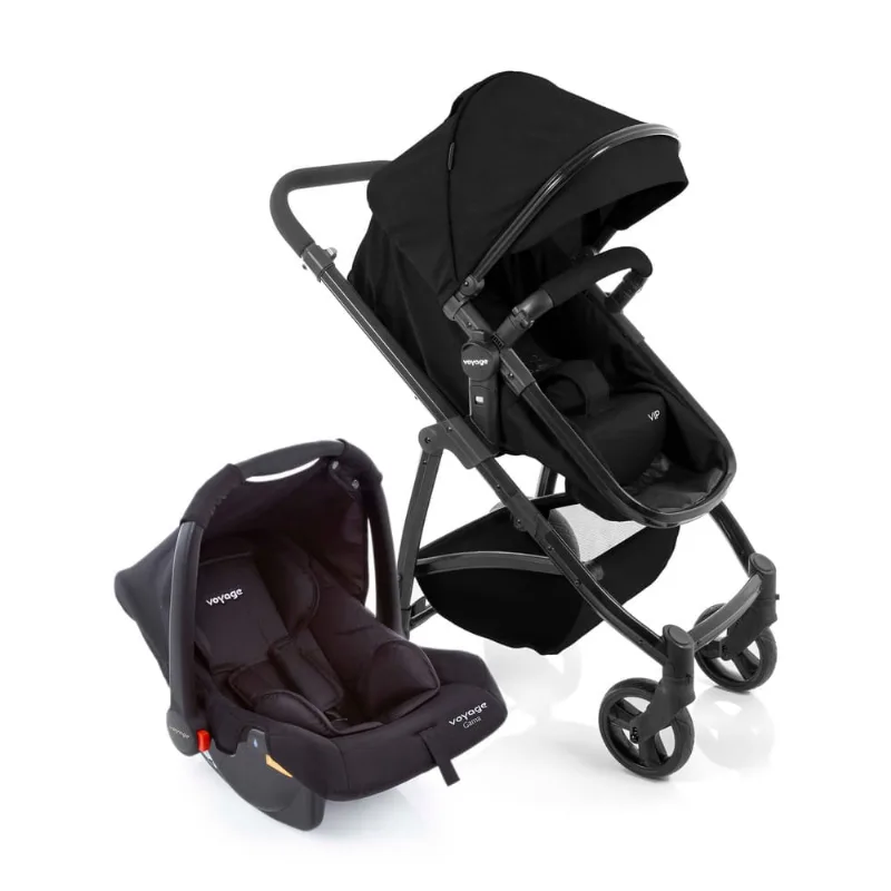 Travel System Vip Voyage - Preto