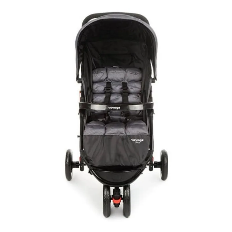 Travel System Delta Voyage Cinza Mescla