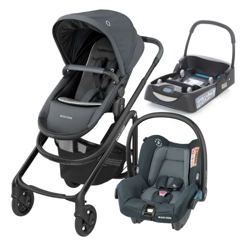Travel System Lila CP² Trio Maxi-Cosi - Essential Graphite