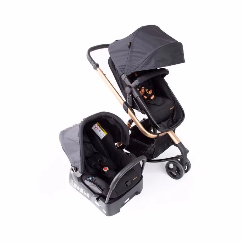 Travel System Mobi + Safety1st Black Copper