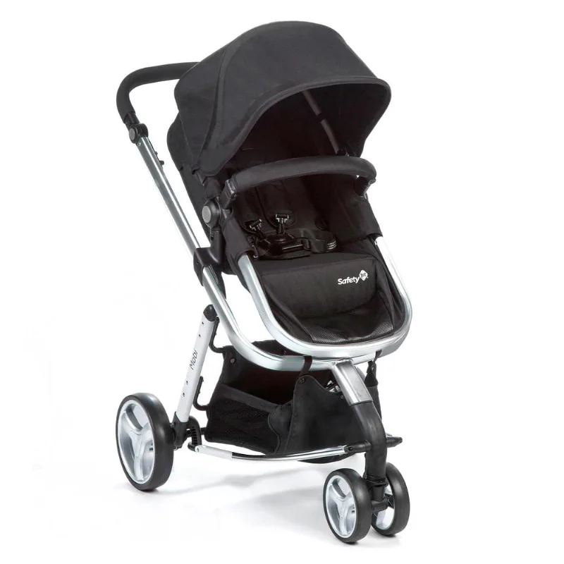 Carrinho Mobi Black & Silver