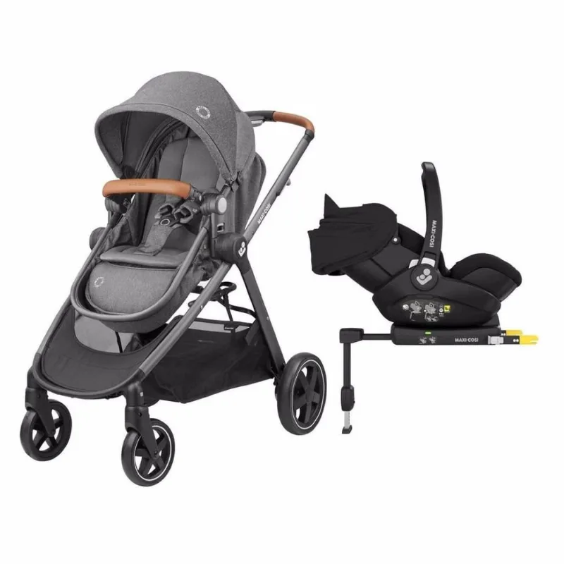 Travel System Anna² Trio Isofix Maxi-Cosi Sparkling Grey