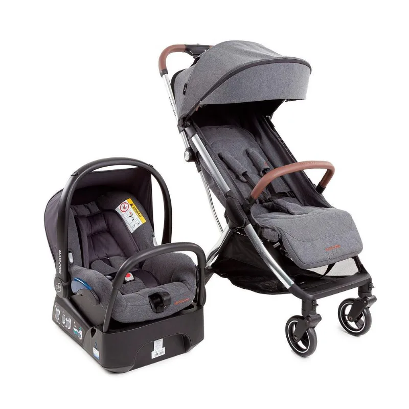 Travel System Eva² Luxe Trio Twilic Grey - Maxi-Cosi