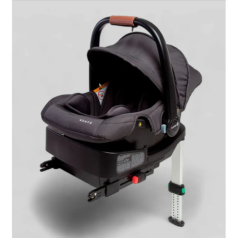 Bebê Conforto 4Safe com Base Isofix - Safety 1st Black Graphite