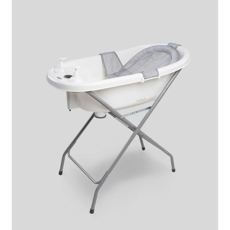 Banheira Fontana Duo - Infanti Branco/Cinza