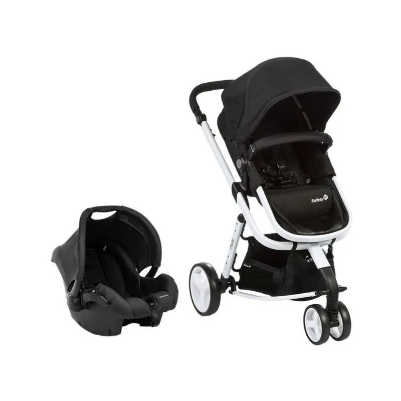 Carrinho de Bebê com Bebê Conforto Safety 1st TS Mobi Duo 3 Rodas até 15kg