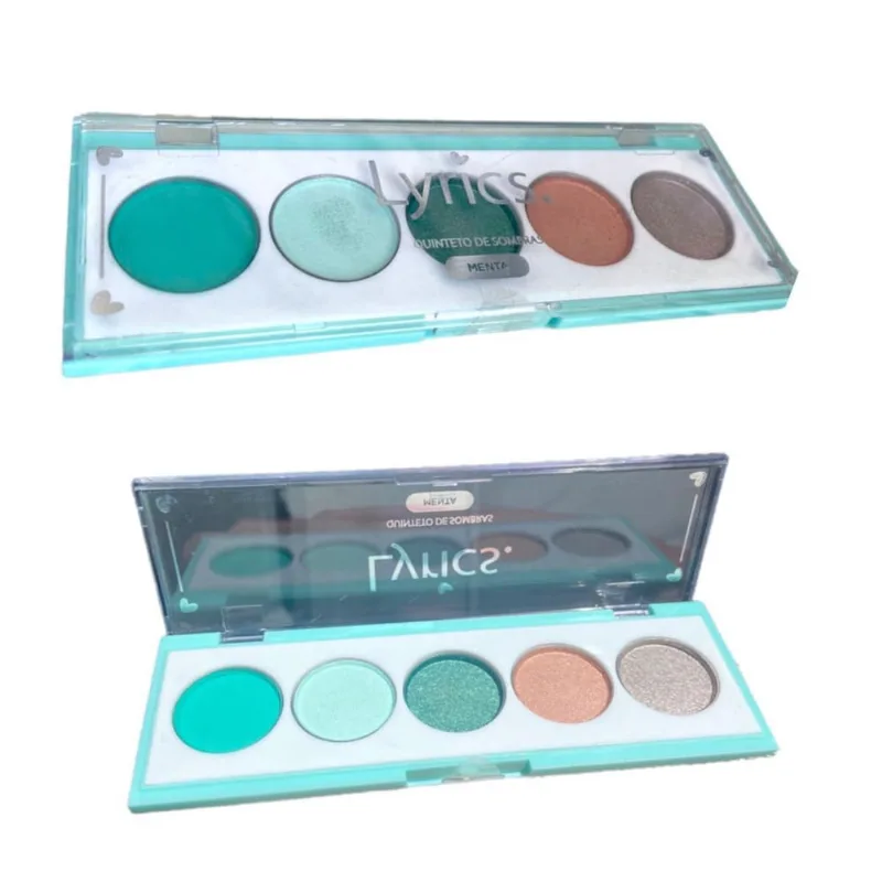 Paleta De Maquiagem Quinteto De Sombras Menta - Lyrics