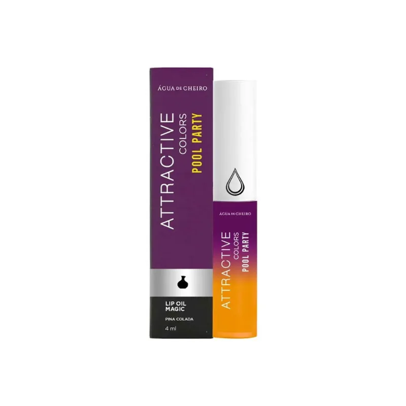 Lip Oil Magic Pina Colada Attractive Colors Pool Party 4ml