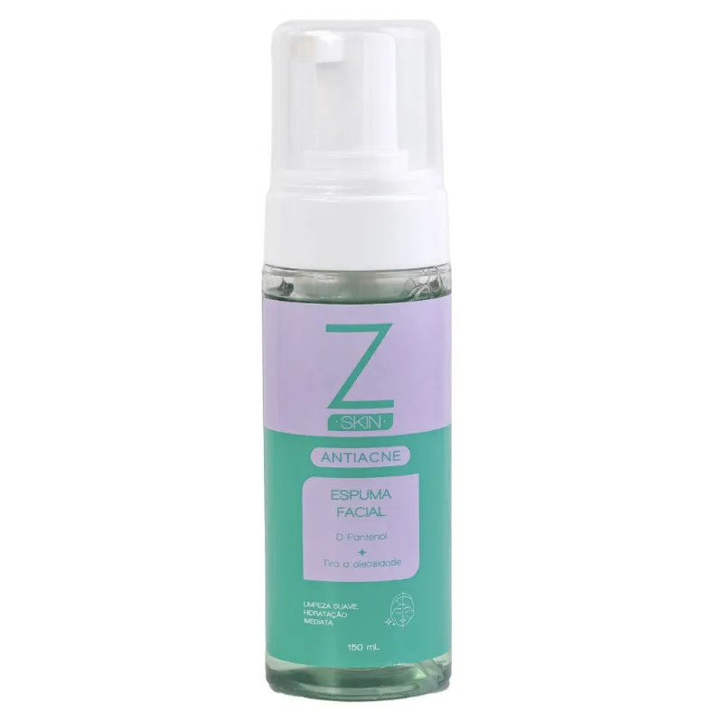 Espuma Facial Zanphy Skin Antiacne 150ml