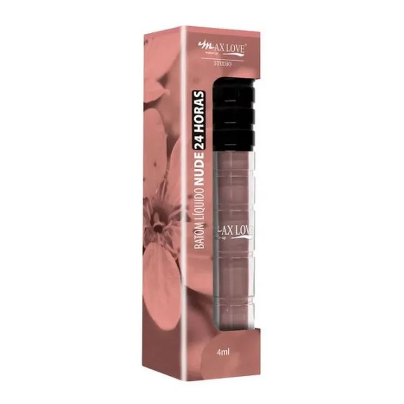 Batom Líquido Nude Max Love Cor 315 com 4ml - Max Love
