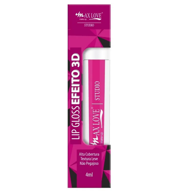 Lip Gloss Efeito 3D Max Love N 906 com 4ml