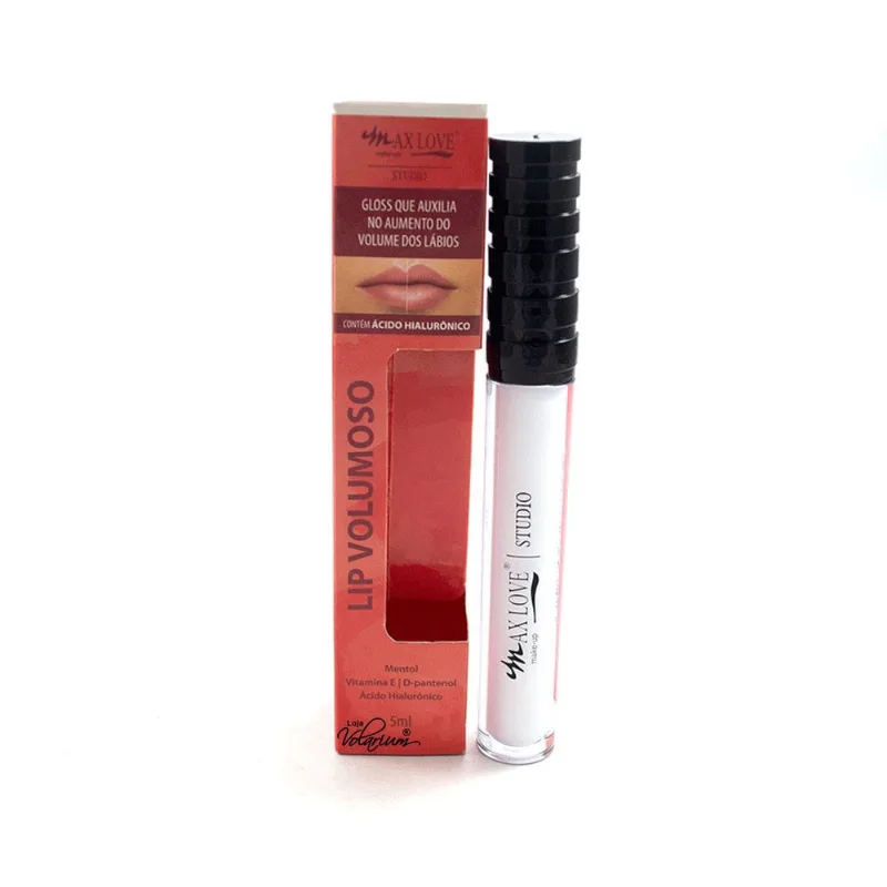 Gloss Aumenta Labios Acid Hialuronico Boca Saudavel Max Love - Max Love