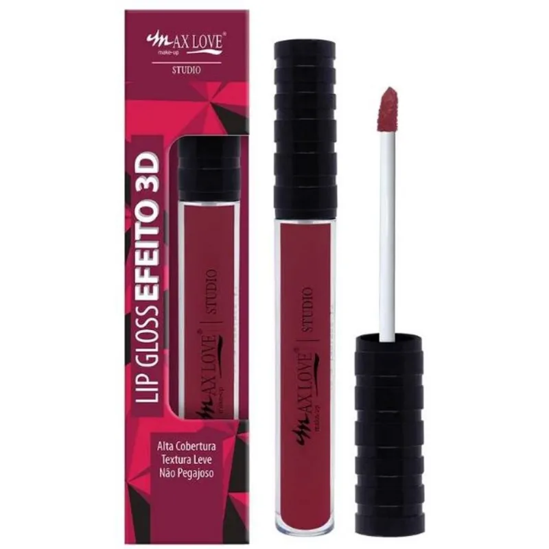 Max Love Batom Lip Gloss Efeito 3D Max Love Cor 915 - Max Love