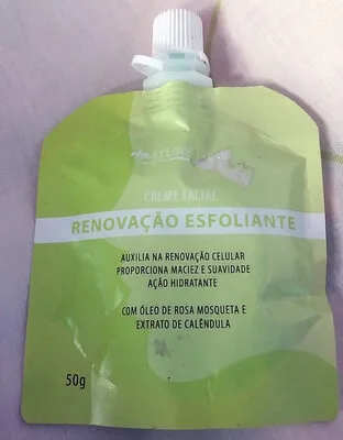 Creme Facial Renovação Esfoliante - Max Love