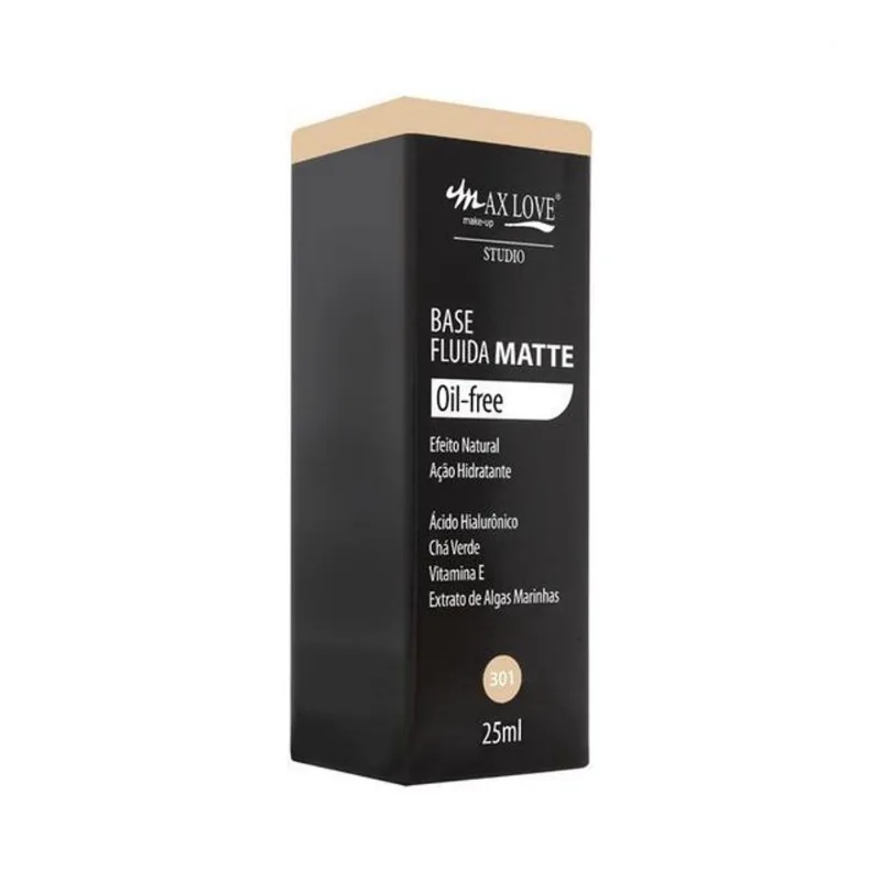 Base Fluida Matte Oil-Free 301 Max Love