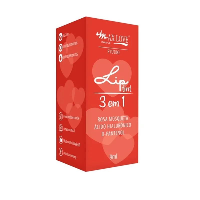 Lip tint 3 em 1 - max love - Max Love