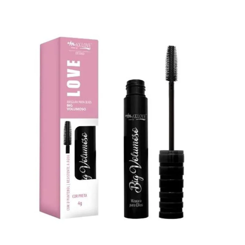 Máscara de Cílios Big Volumoso Max Love 4g - Max Love