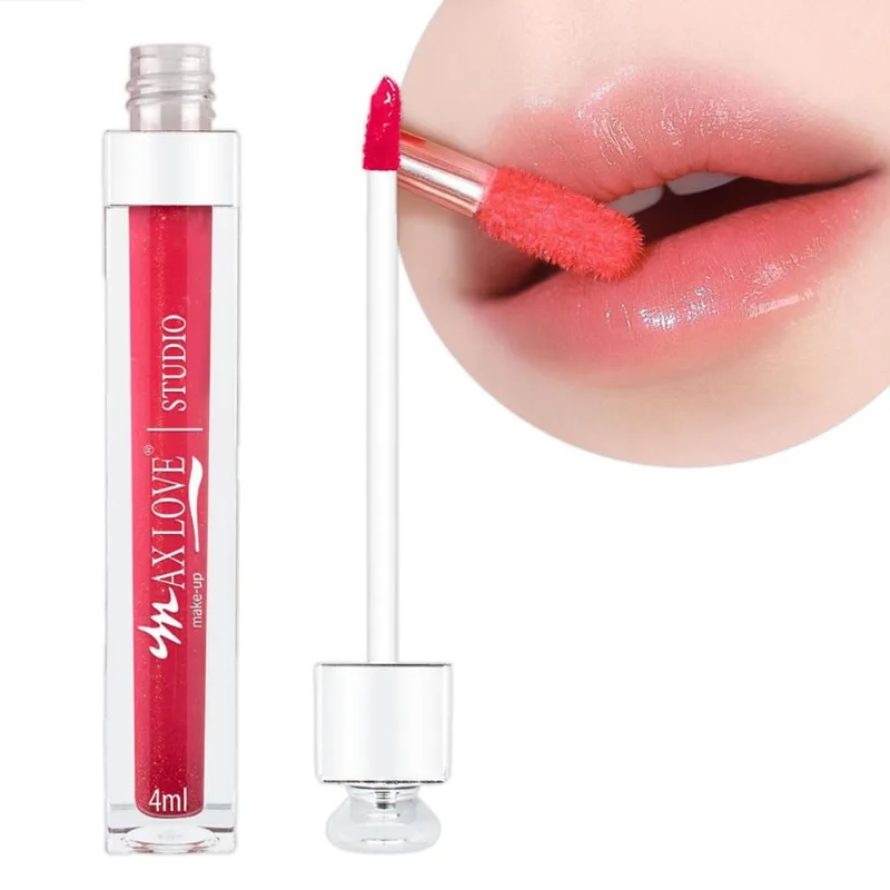 Gloss Lip Volumoso Vegano Para Lábios Maquiagem Max Love
