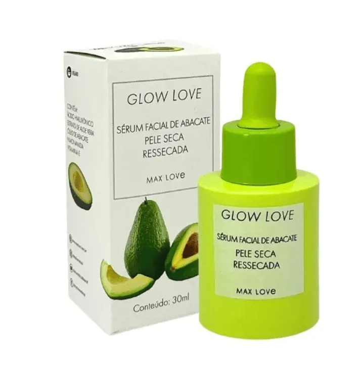Sérum Facial Glow Love Abacate - Max Love - Max Love