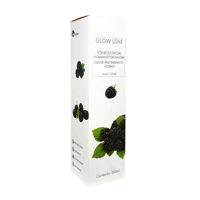 Tônico Facial Glow Love Amora 200ml