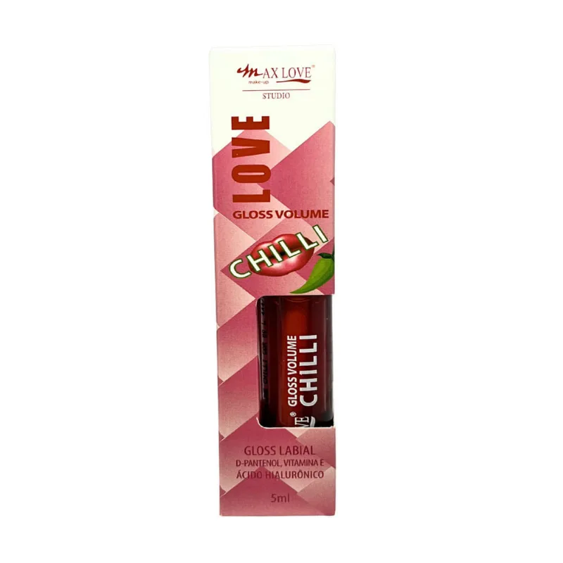 Gloss Labial Volume Max Love Chilli Cor 80 5ml - Max Love