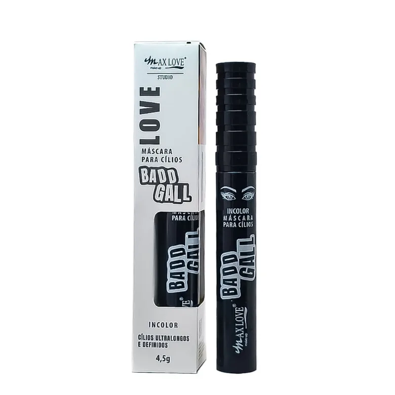 Máscara Cílio Max Love Badd Gall Ultralongos Definidos Cor 80 - Max Love