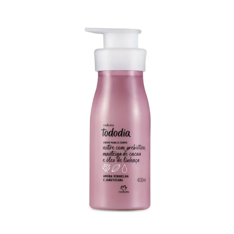 Tododia Desodorante Corporla Hidratante Amora Vermelha Jabuticaba 400ml