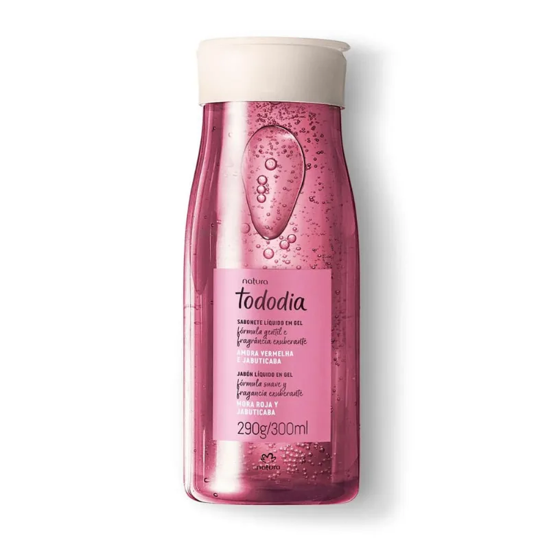Sabonete Líquido em Gel Amora e Jabuticaba Tododia 300ml