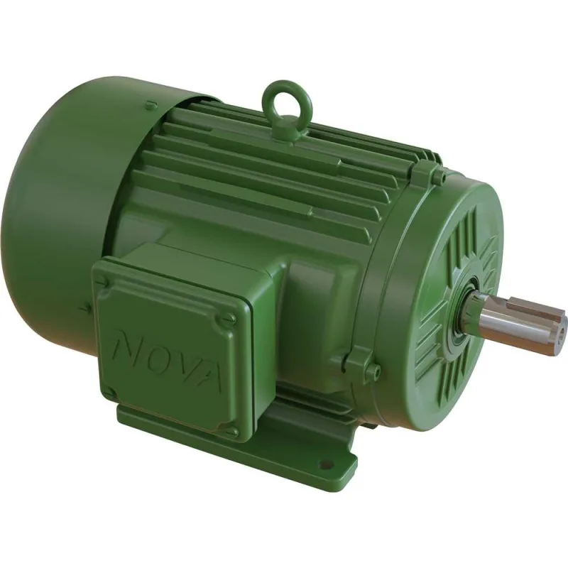 Motor Trisáfico 2CV 2Polos 220/380V Blindado P-56 com Carcaça 80 60HZ - NOVA - NOVA - Máquinas E Compressores