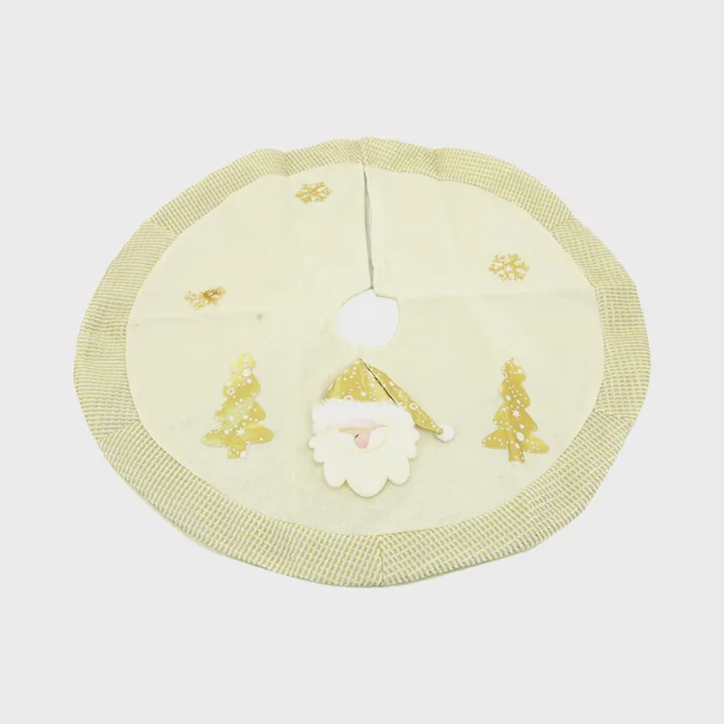 Saia para Árvore de Natal Le Dourado 60cm