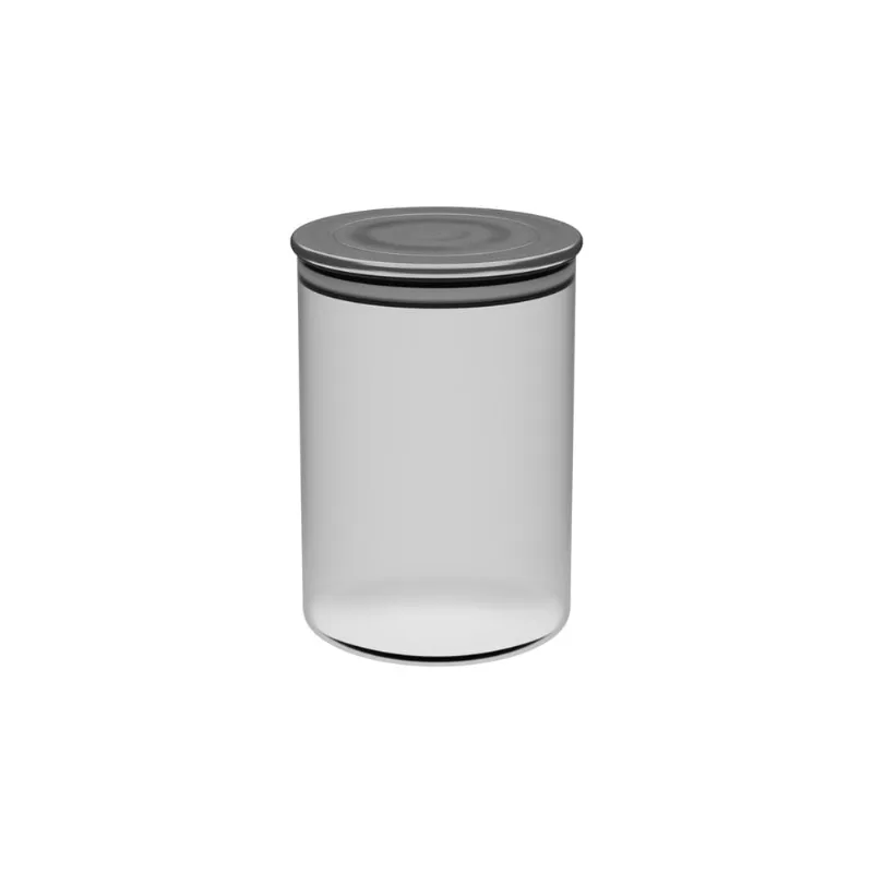 Pote para Mantimento Le em Vidro Borosilicato Hermético com Tampa Inox 1,4L UNICA