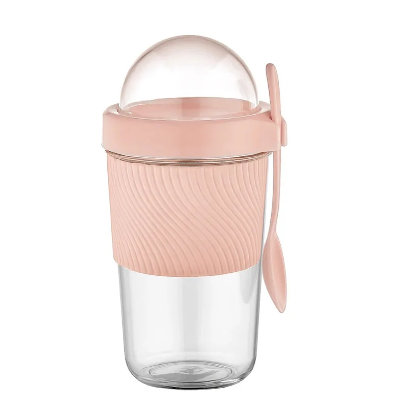 Copo Le Tritan Cereais em Plástico Rosa 600ml UNICA