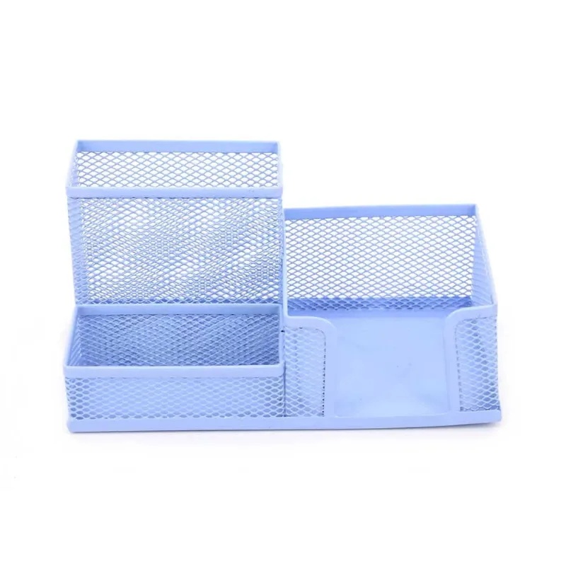 Organizador de Mesa Le Aramado Azul Tamanho Médio 10x20x10cm UNICA