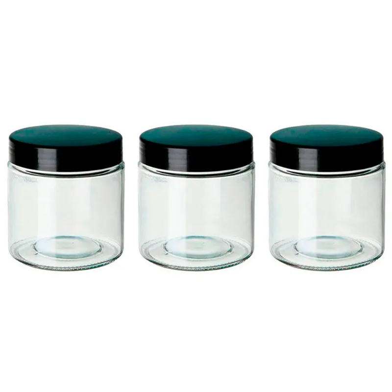 Conjunto com 3 Potes Active 1200ml Cazza