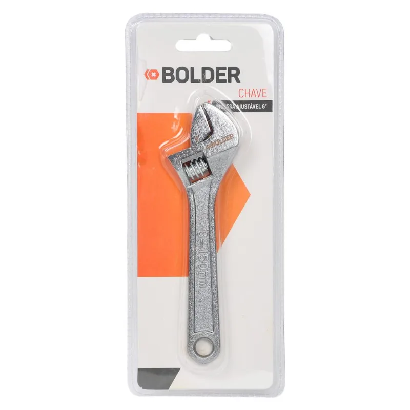 Chave Inglesa De Boca Ajustável 6" Bolder
