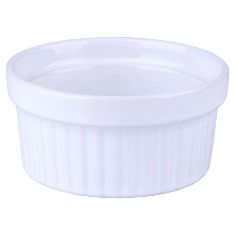 Ramekin Cerâmica 200ml Classic Cazza Branca
