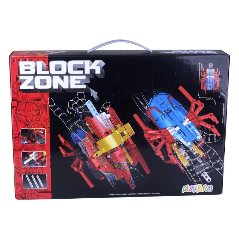 Garra Bloco Aranha Play&amp;fun Block Zone