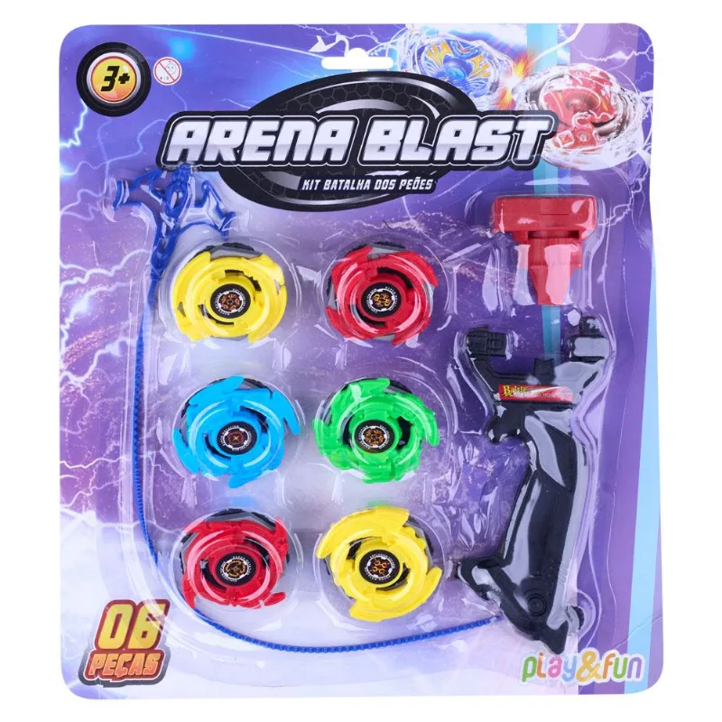 Kit Batalha Dos Peões Com 9 Peças Play&amp;fun