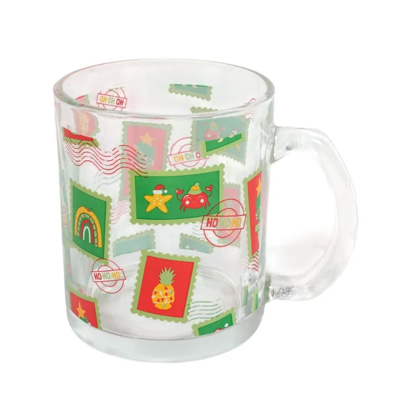 Caneca de Vidro Cazza Magia Natal UNICA