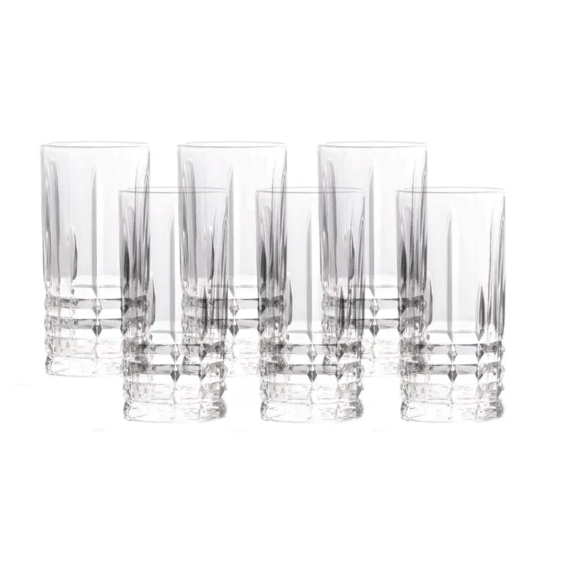 Conjunto 6 Copos Vidro 260ml Galleria Cazza