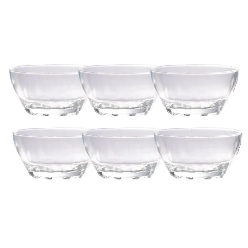 Conjunto 6 Tigelas de Sobremesa Vidro 300ml Joulie Cazza