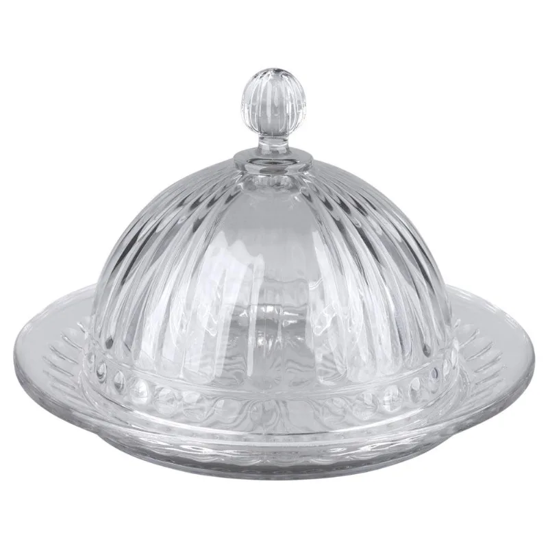 Queijeira de Vidro 20cm Crown Cazza