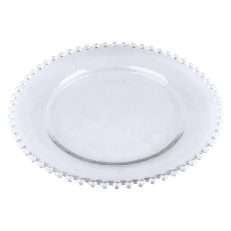 Prato Sousplat de Vidro 21cm Petit Cazza