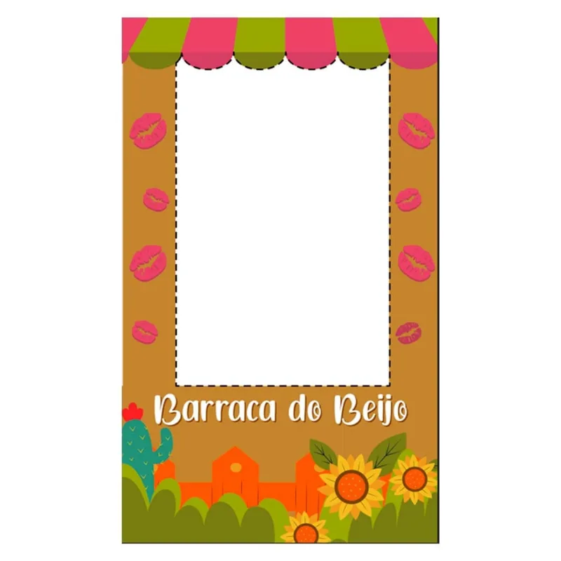 Painel Vazado Junino 30x50cm Playfun - Item Sortido UNICA