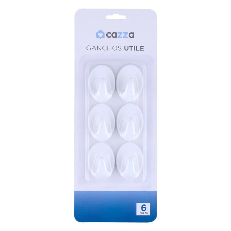 Conjunto de Ganchos 6 Peças Utile Cazza